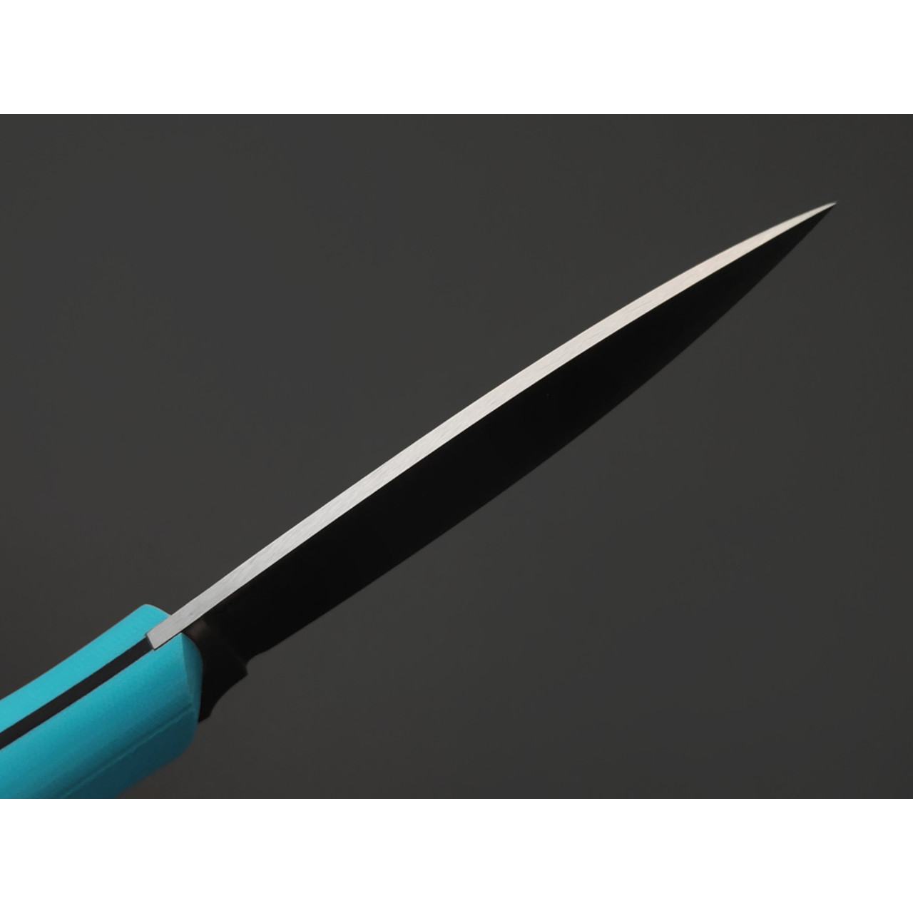 7 ножей нож Колибри XL гибрид сталь VG-10 satin, спуски конвекс, рукоять G10 tiffany & black