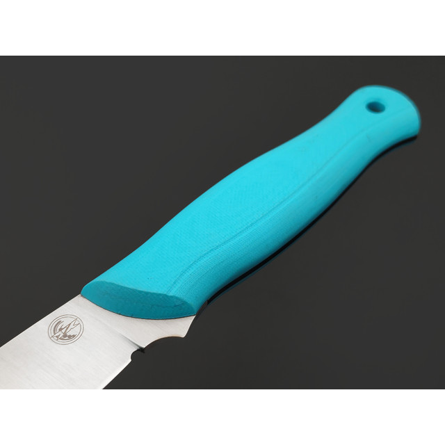 7 ножей нож Колибри XL гибрид сталь VG-10 satin, спуски конвекс, рукоять G10 tiffany & black