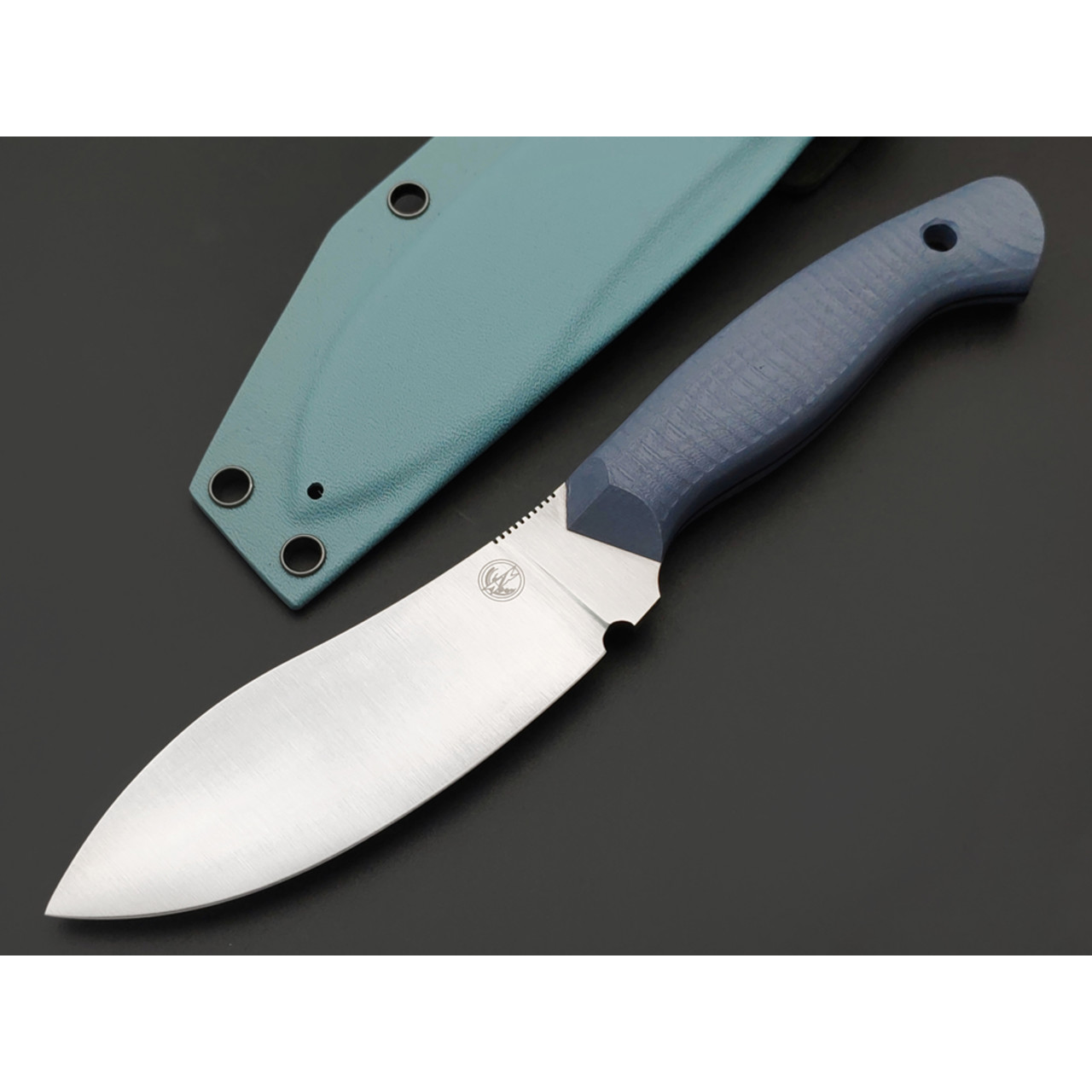 7 ножей нож Нессмук гибрид сталь VG-10 satin, спуски конвекс, рукоять G10 grey & black