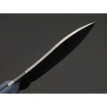 7 ножей нож Нессмук гибрид сталь VG-10 satin, спуски конвекс, рукоять G10 grey & black