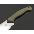 7 ножей нож Пиранья гибрид сталь Aus-10 satin, рукоять G10 olive & black