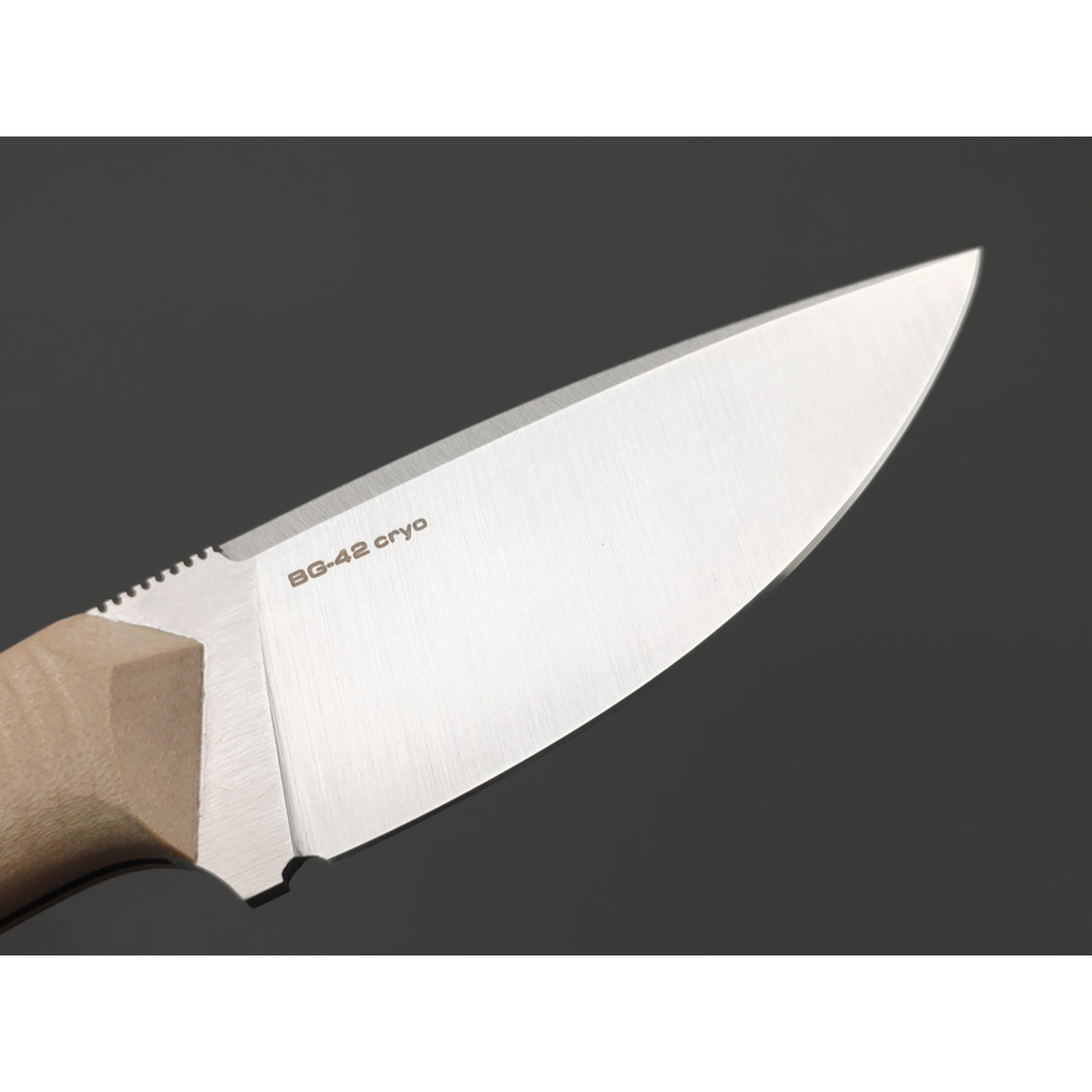 7 ножей нож Джек малый гибрид сталь BG-42 satin, рукоять G10 tan & black