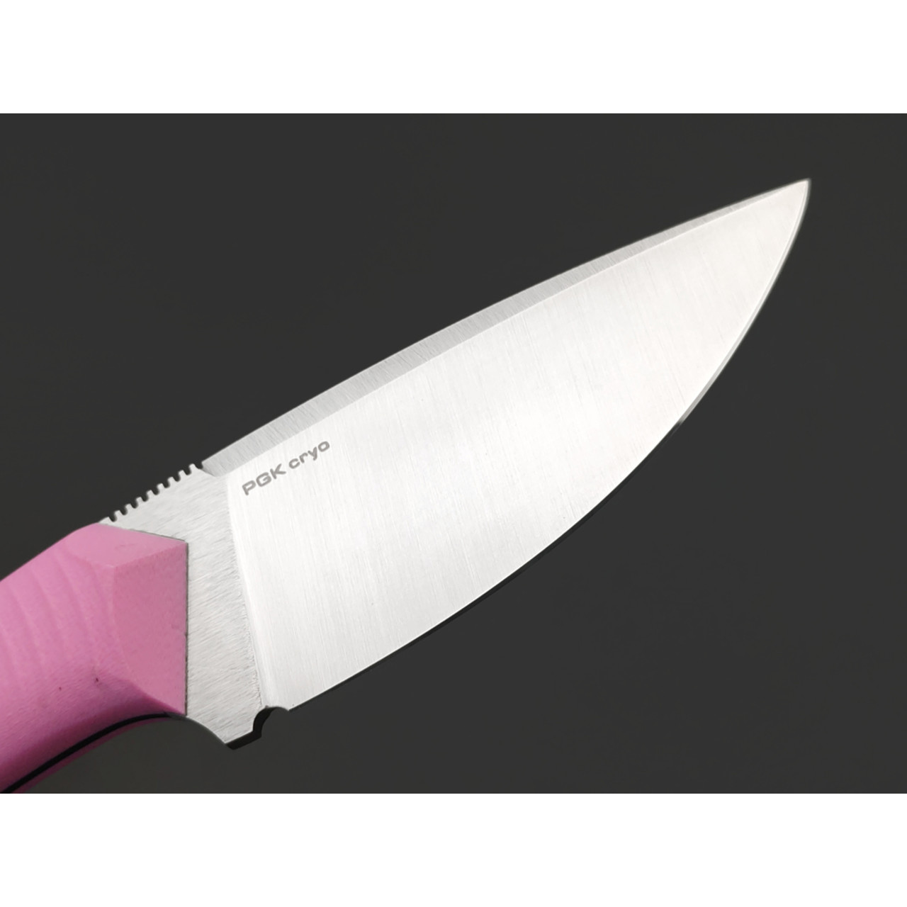 7 ножей нож Джек малый гибрид сталь PGK satin, рукоять G10 pink & black