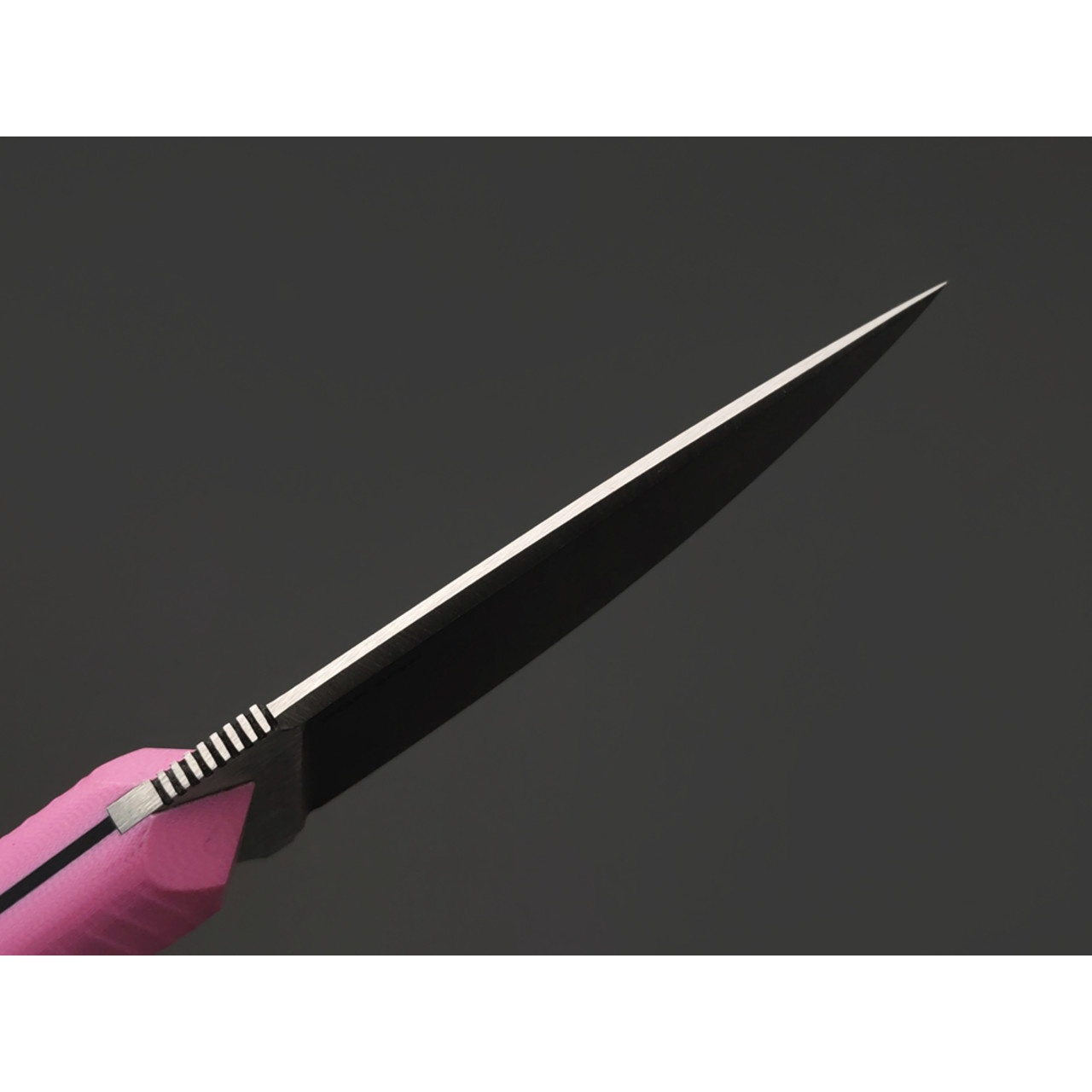 7 ножей нож Джек малый гибрид сталь PGK satin, рукоять G10 pink & black