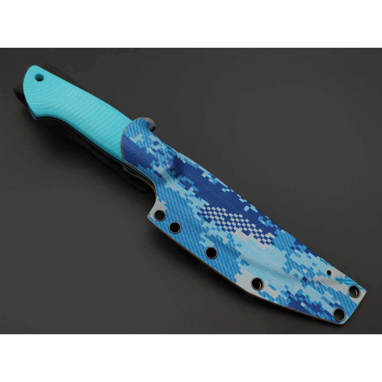 7 ножей нож Айсберг гибрид сталь VG-10 satin, рукоять G10 tiffany & black