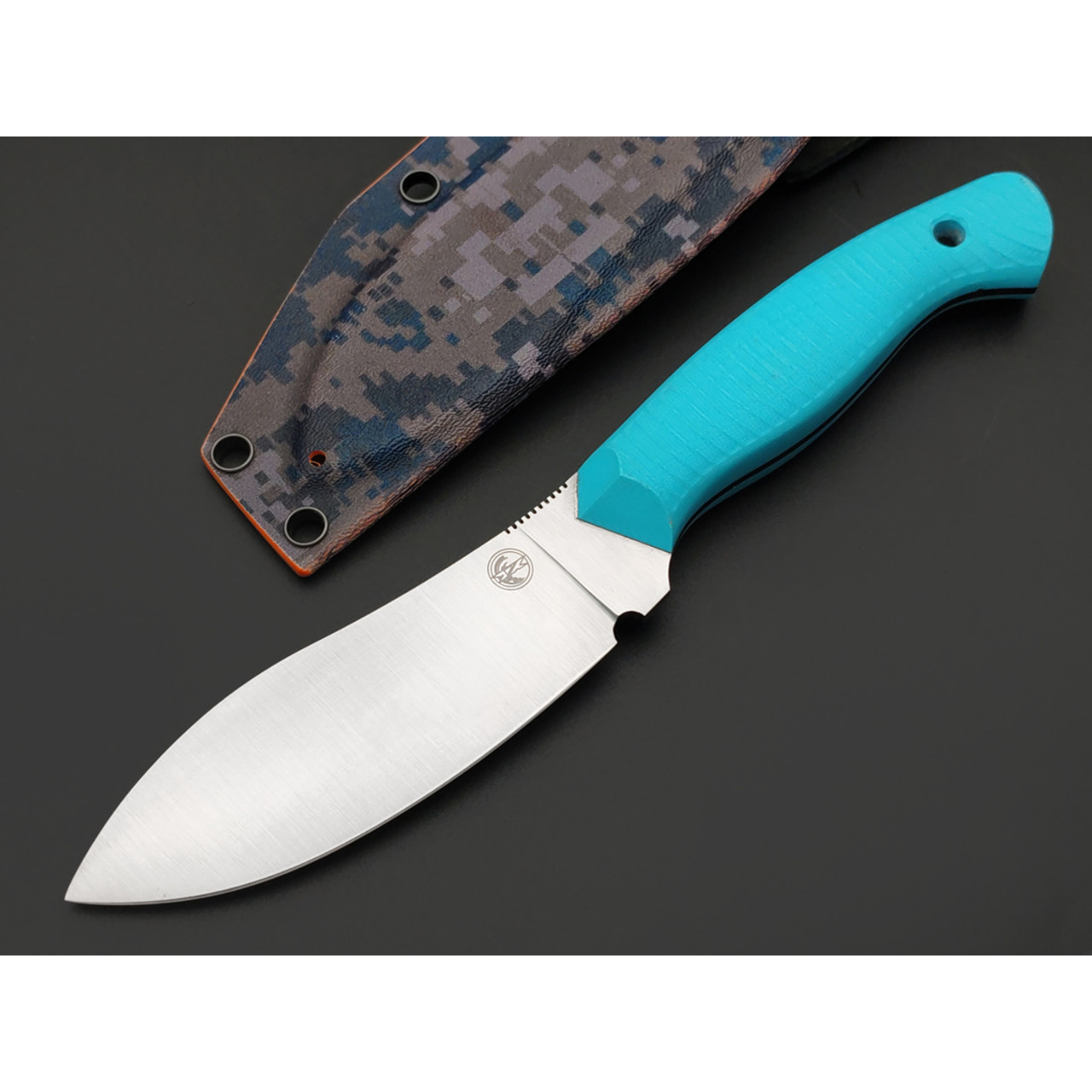 7 ножей нож Нессмук гибрид сталь Aus-10Co satin, спуски конвекс, рукоять G10 tiffany & black
