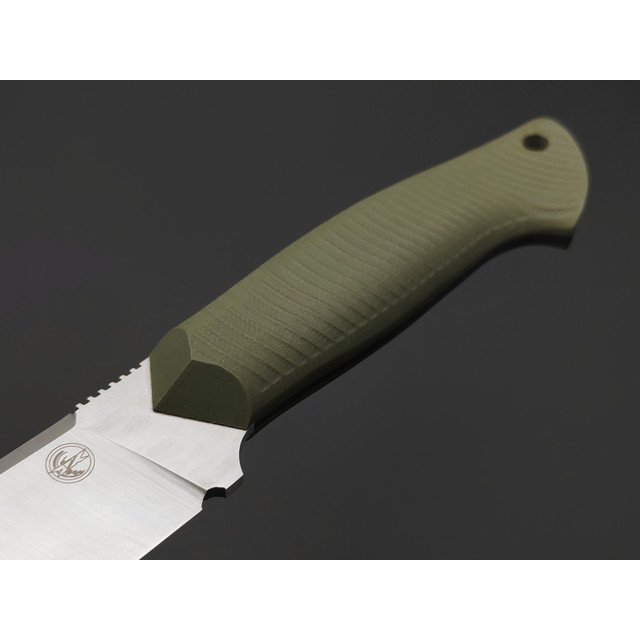 7 ножей нож Айсберг гибрид сталь VG-10 satin, рукоять G10 olive & black
