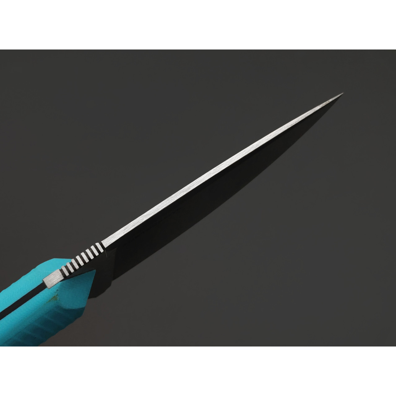 7 ножей нож Джек малый гибрид сталь Aus-10Co satin, рукоять G10 tiffany & black