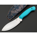7 ножей нож Нессмук гибрид сталь N690 satin, спуски конвекс, рукоять G10 tiffany & black