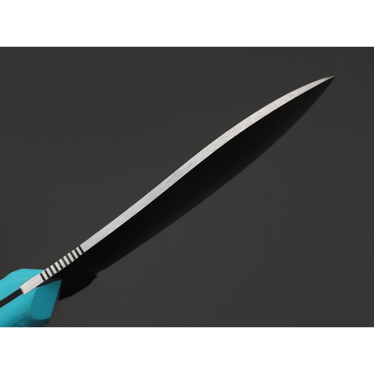 7 ножей нож Нессмук гибрид сталь N690 satin, спуски конвекс, рукоять G10 tiffany & black