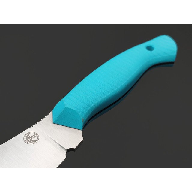 7 ножей нож Нессмук гибрид сталь N690 satin, спуски конвекс, рукоять G10 tiffany & black