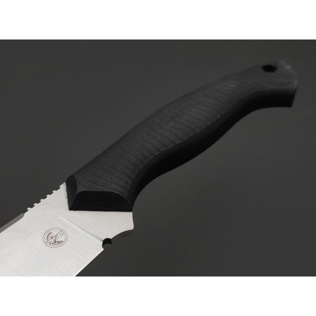 7 ножей нож Пиранья гибрид сталь Aus-10 satin, рукоять G10 black