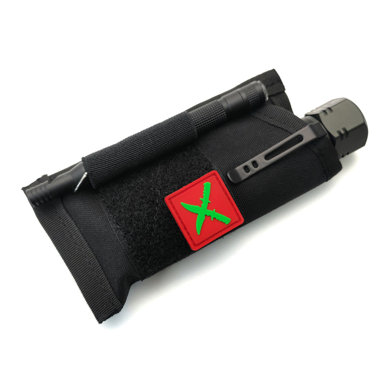 Дяг KnifePouch 130х65 мм nylon black, велкро панель