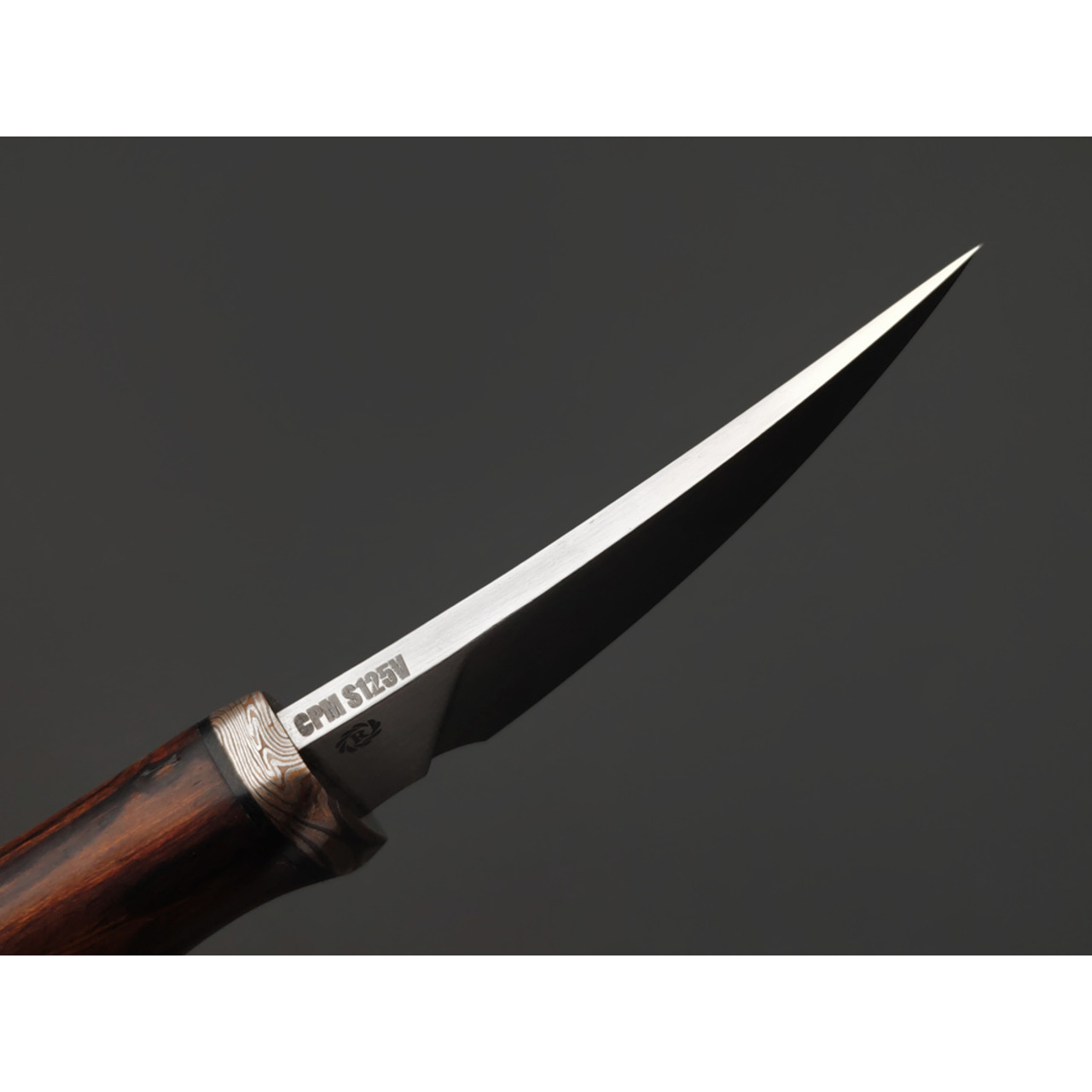 Neyris Knives нож Мехтарчик сталь CPM S125V satin, рукоять Айронвуд, мокумэ-ганэ