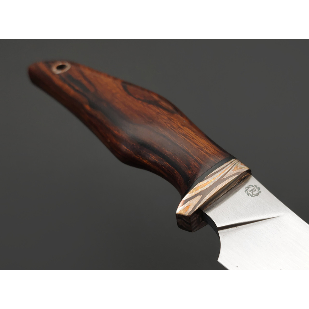 Neyris Knives нож Мехтарчик сталь CPM S125V satin, рукоять Айронвуд, мокумэ-ганэ