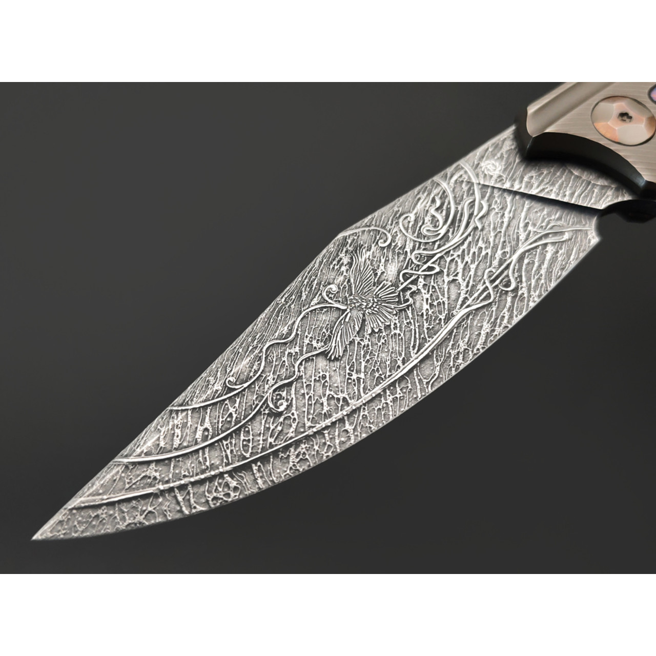 Neyris Knives складной нож Toa G2 сталь CPM Magnacut, рукоять Titanium, timaskus