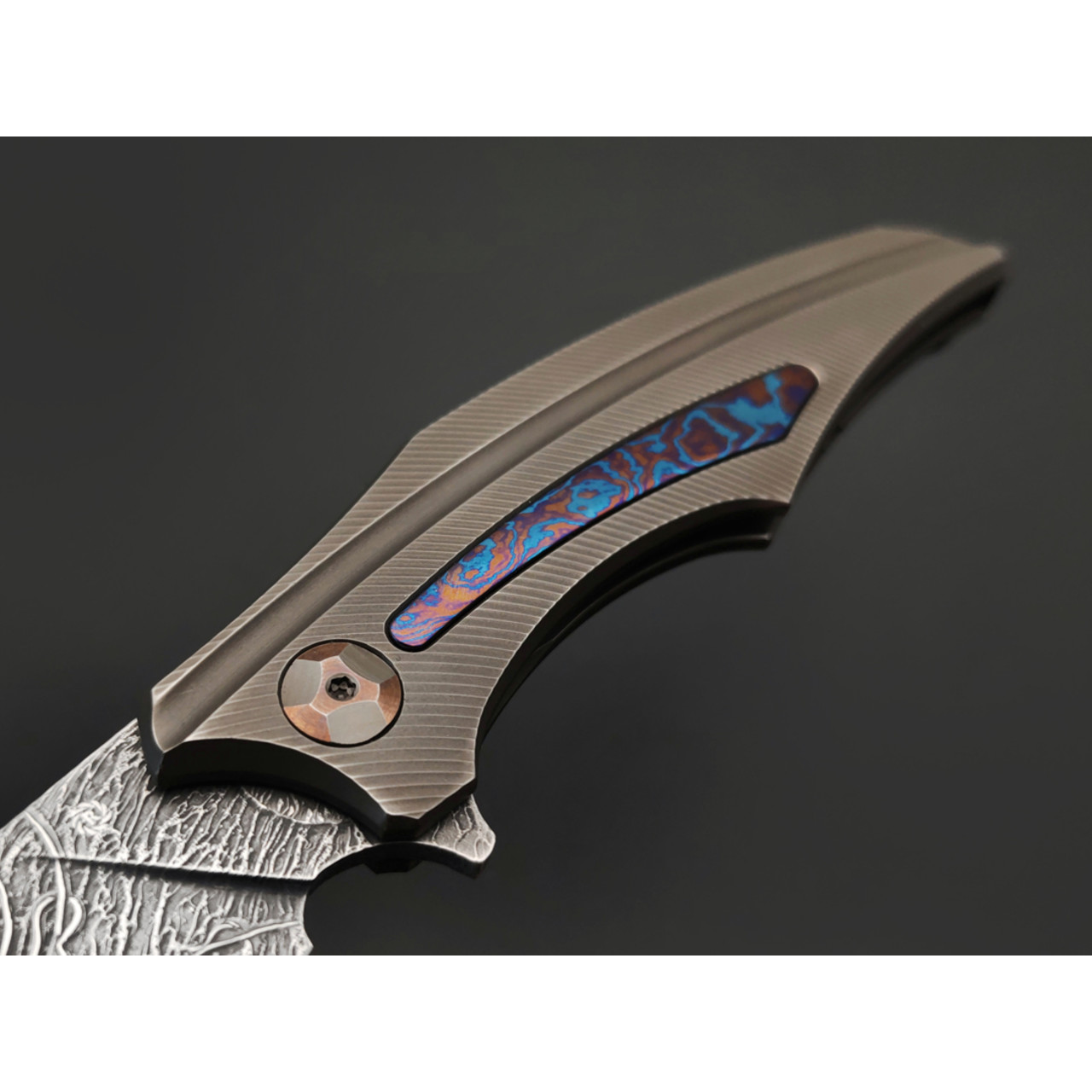 Neyris Knives складной нож Toa G2 сталь CPM Magnacut, рукоять Titanium, timaskus