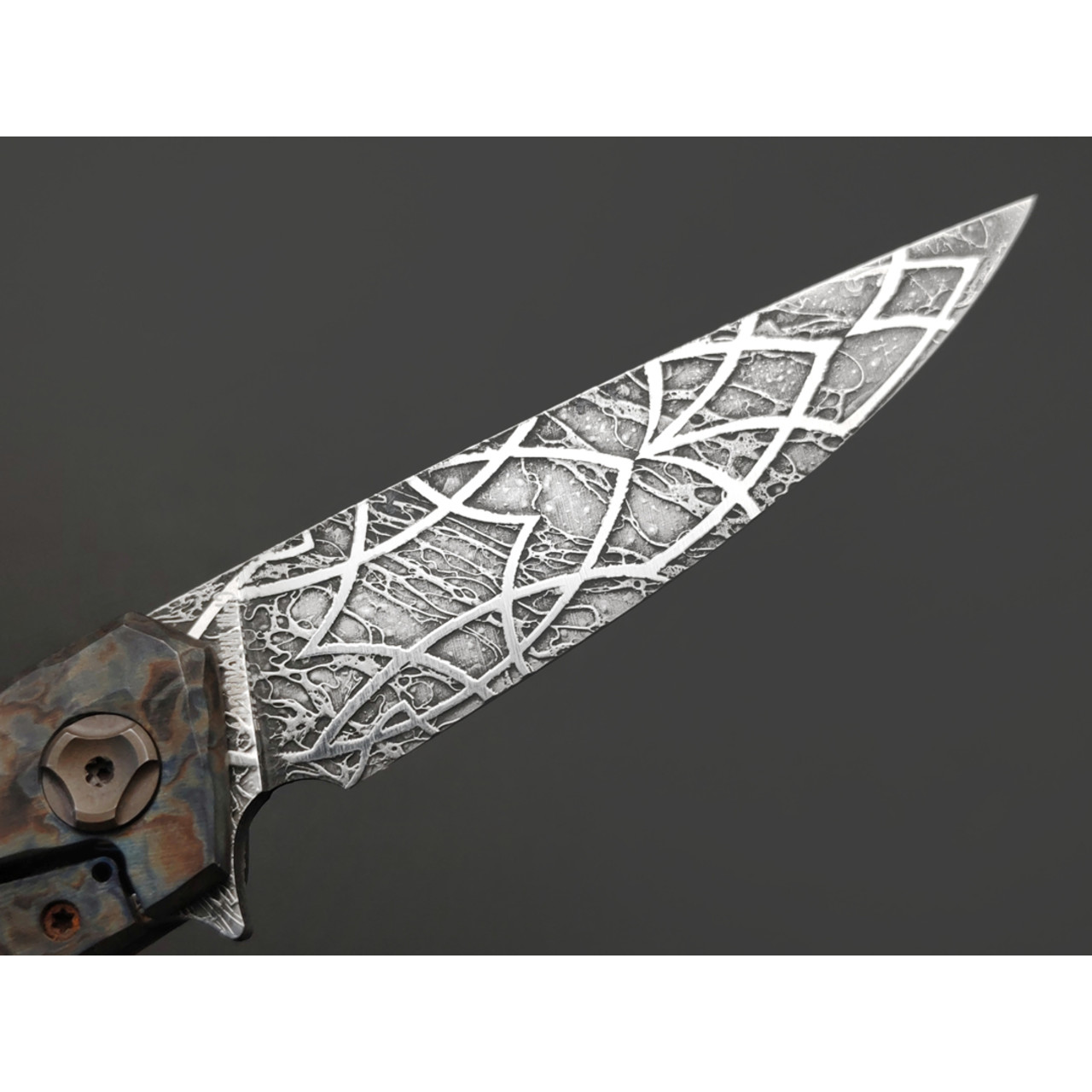Neyris Knives складной нож Nemus D сталь CPM Magnacut, рукоять Titanium Electric