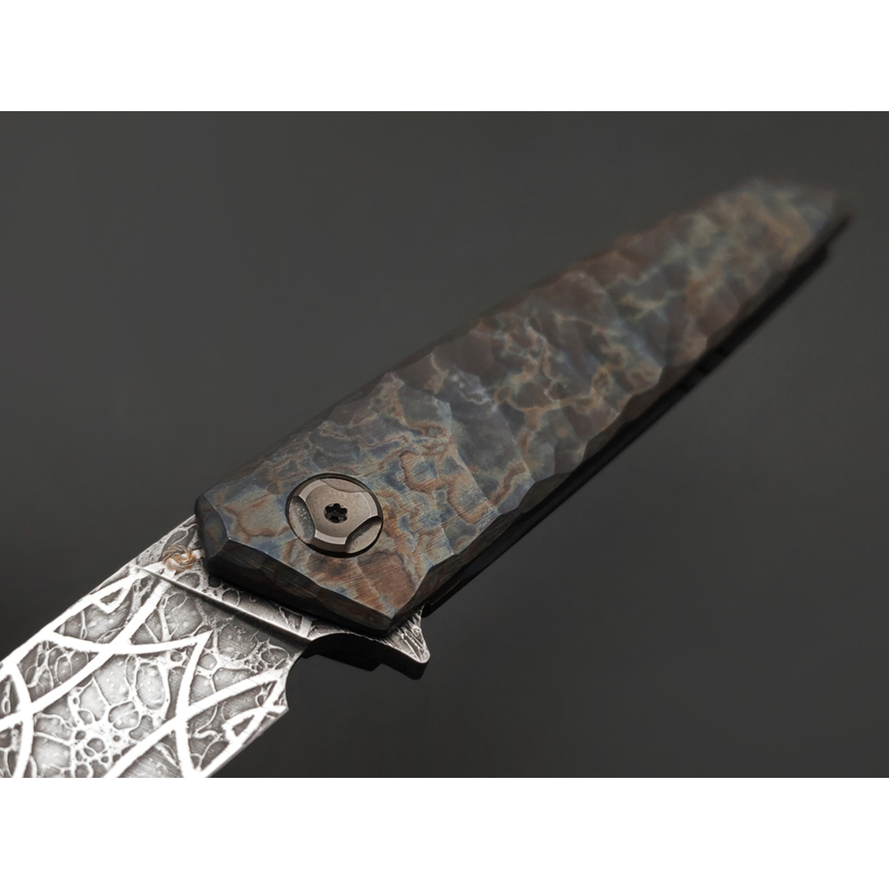 Neyris Knives складной нож Nemus D сталь CPM Magnacut, рукоять Titanium Electric