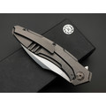 Neyris Knives складной нож Фурия сталь CPM S90V стоунвош, рукоять Titanium, carbon fiber mars walley