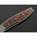 Neyris Knives складной нож Фурия сталь CPM S90V стоунвош, рукоять Titanium, carbon fiber mars walley