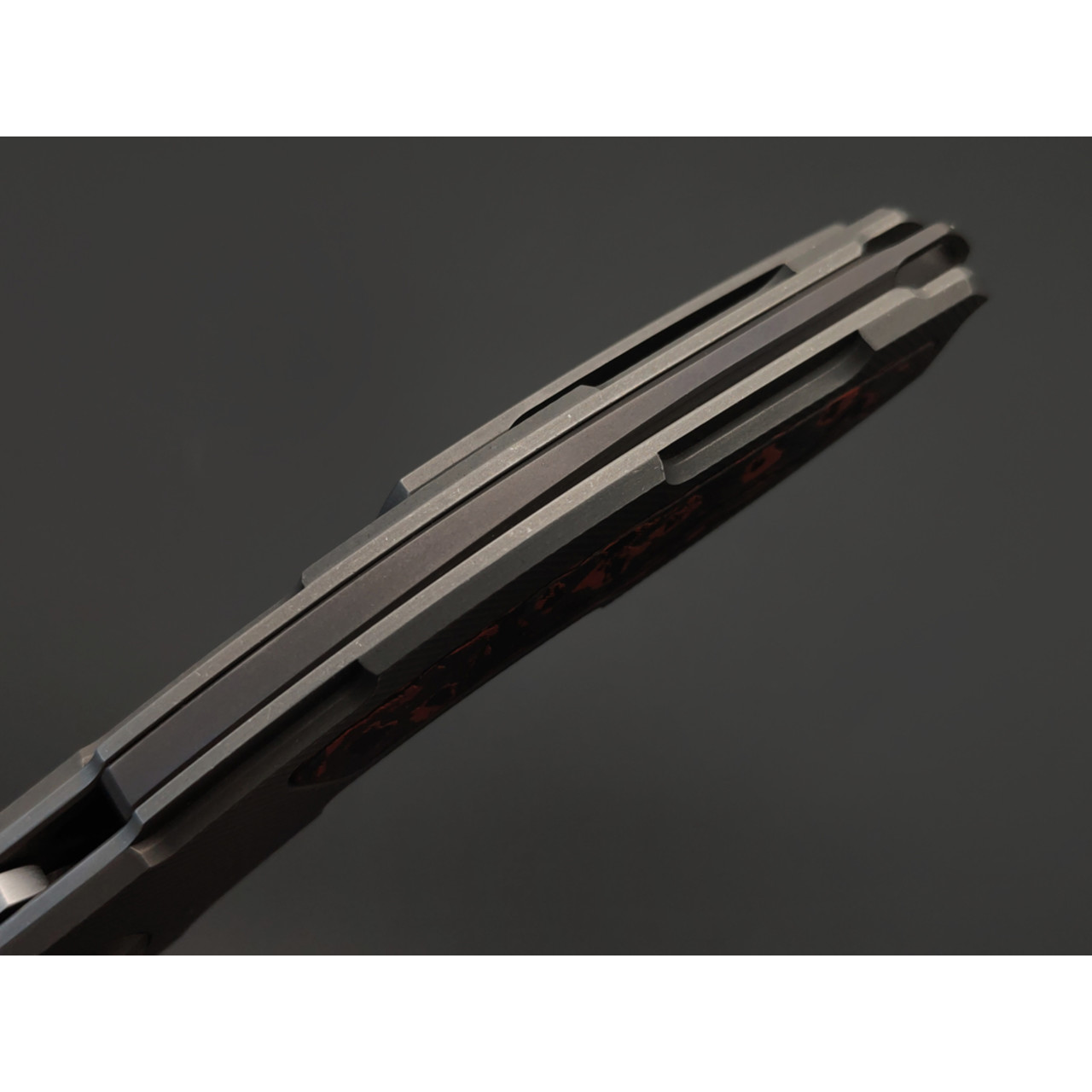 Neyris Knives складной нож Фурия сталь CPM S90V стоунвош, рукоять Titanium, carbon fiber mars walley