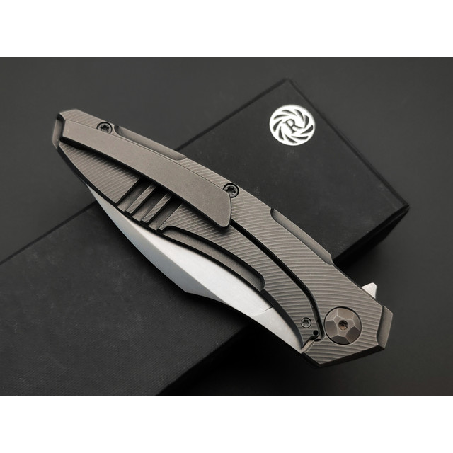 Neyris Knives складной нож Фурия сталь CPM S90V стоунвош, рукоять Titanium, carbon fiber mars walley