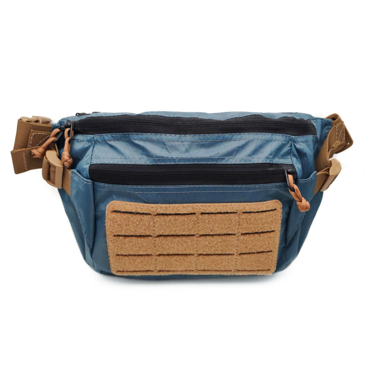 Дяг поясная сумка Hipbag L x-pac navy, Molle 3 coyote