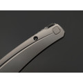 TuoTown складной нож Saira TSR-NS сталь T14N стоунвош, рукоять Titanium TC4 grey