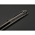 TuoTown складной нож Saira TSR-NS сталь T14N стоунвош, рукоять Titanium TC4 grey