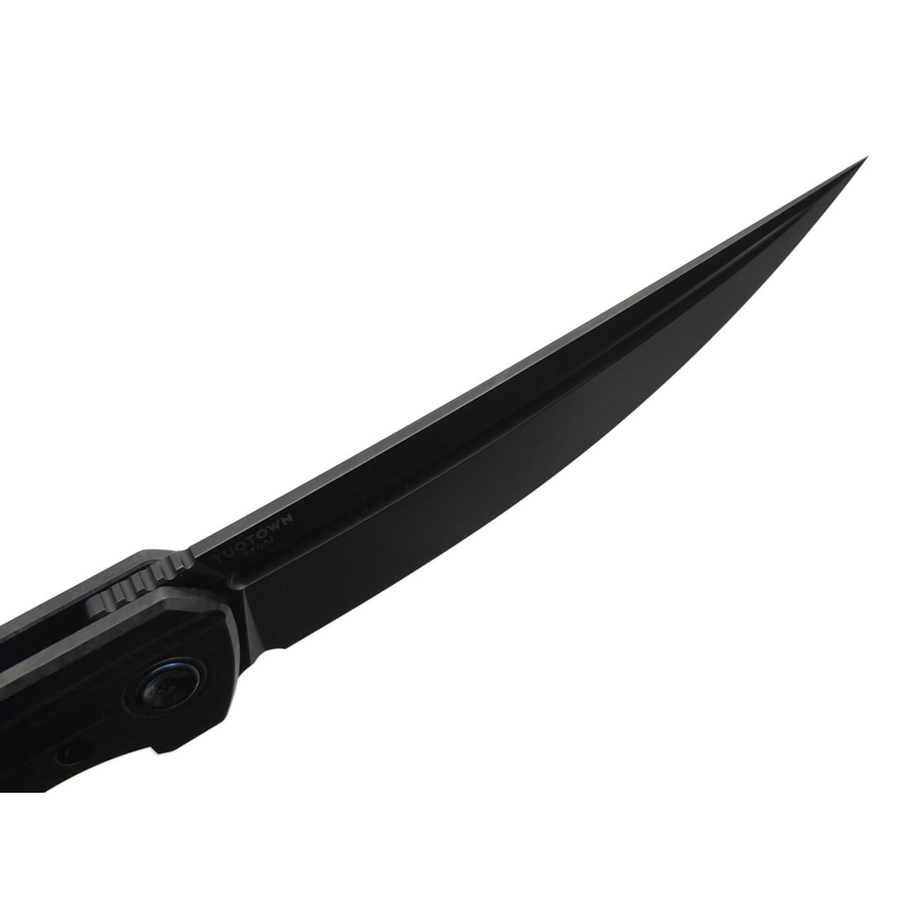 TuoTown складной нож Saira TSR-ND сталь T14N DLC, рукоять Crystal Ti Dlc black