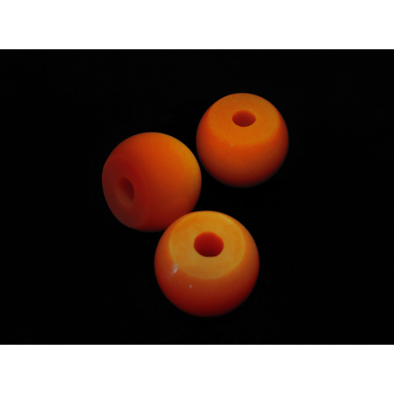 DwarfCustom бусина Dragonball с люминофором Neon Orange