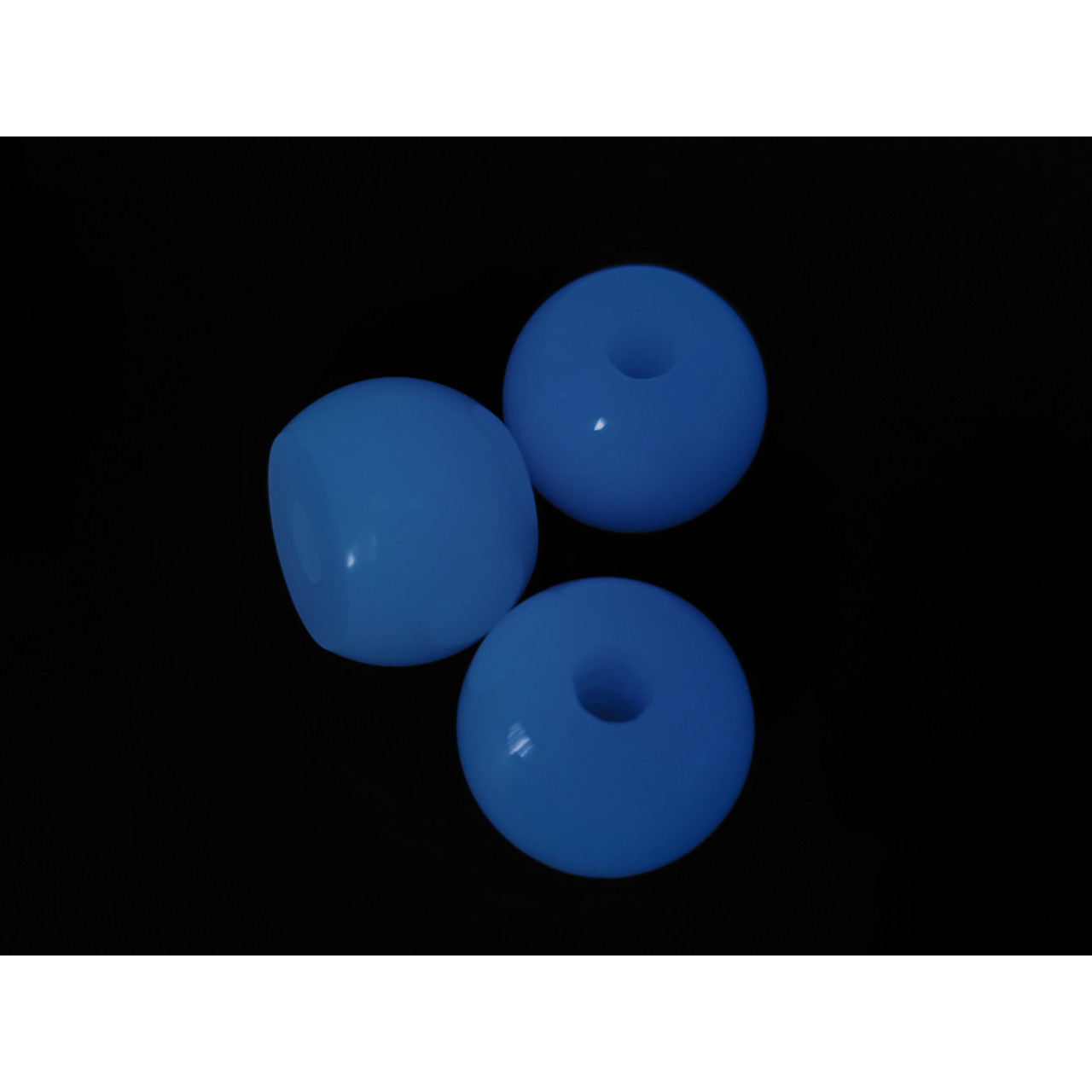 DwarfCustom бусина Dragonball с люминофором transparent Blue
