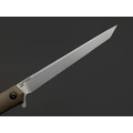 TuoTown нож BDT-GS tanto сталь Aus-8 bead-blast, рукоять Nylon OD green