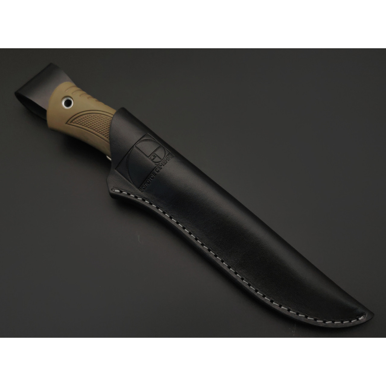 Золотое Сечение нож Победа сталь Aus-10Co satin, рукоять Эластрон olive