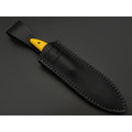 Золотое Сечение нож Загадочная Лагерта - Котики, сталь Aus-10Co satin, рукоять G10 yellow black