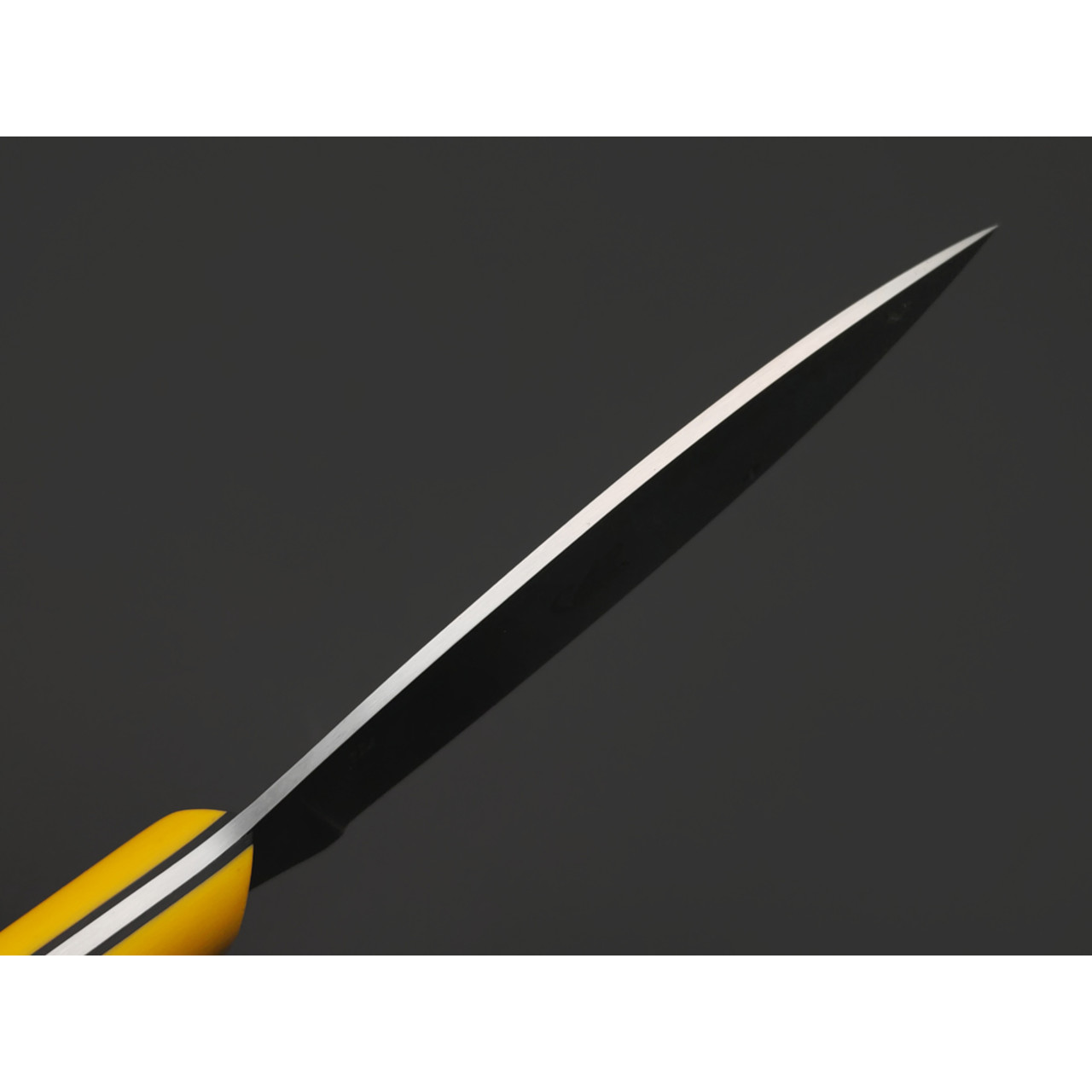 Золотое Сечение нож Загадочная Лагерта - Котики, сталь Aus-10Co satin, рукоять G10 yellow black