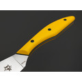 Золотое Сечение нож Загадочная Лагерта - Котики, сталь Aus-10Co satin, рукоять G10 yellow black