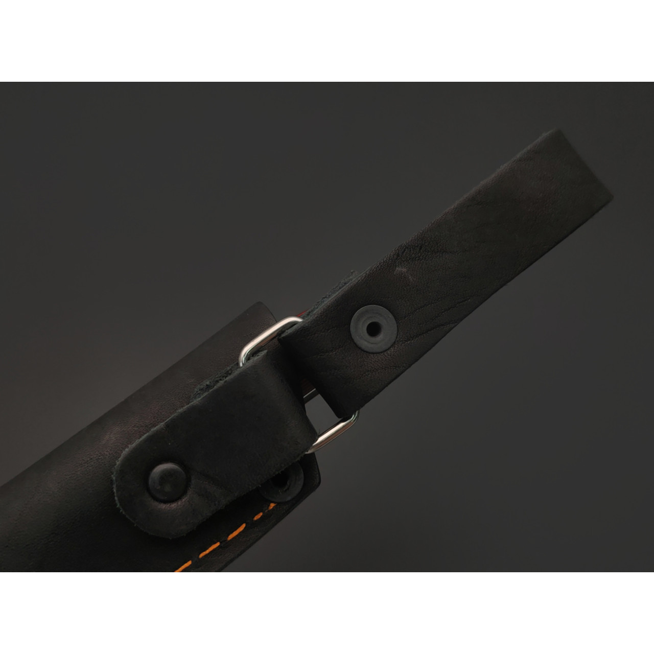 Платонов Д.Г. нож кухонный овощной ЦМ сталь Aus-10Co сатин, рукоять G10 black & red