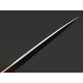 Платонов Д.Г. нож кухонный овощной ЦМ сталь Aus-10Co сатин, рукоять G10 black & red