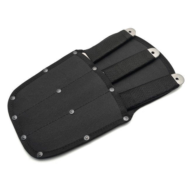 Титов и Солдатова набор спортивных ножей "Миг-1" 3 шт, сталь 65Х13