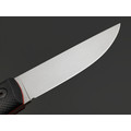 Град Горький нож Томми сталь Aus-10Co bead blast, рукоять G10 black & red