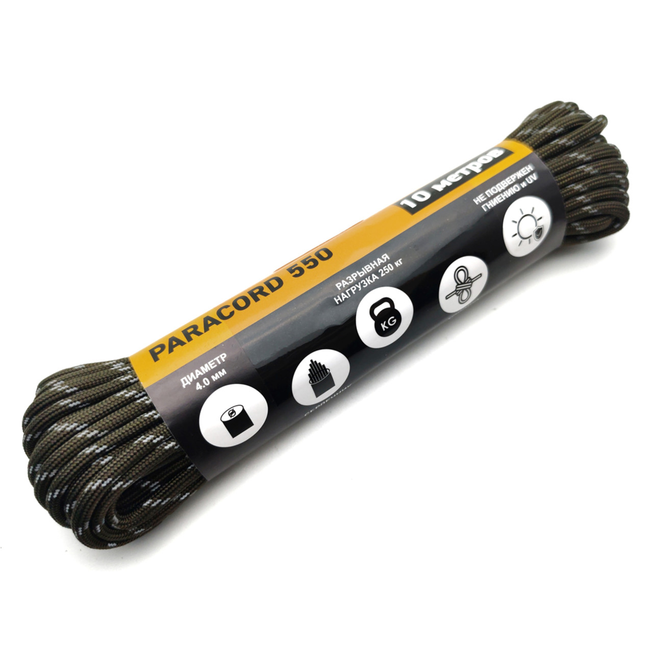 ReCORD Paracord 550 Светоотражающий Хаки