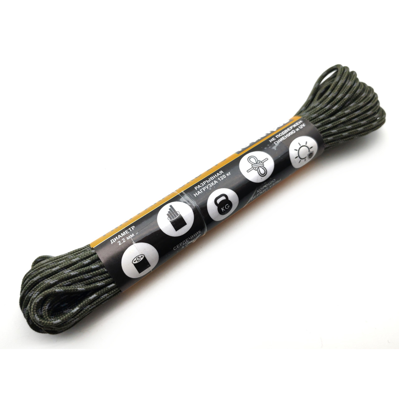 ReCORD Mini Paracord 275 Светоотражающий Хаки
