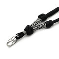 Подвес ОрЛина с карабином - Black 550 & Microcord Grey Подвес ОрЛина с карабином - Black 550 & Microcord Grey