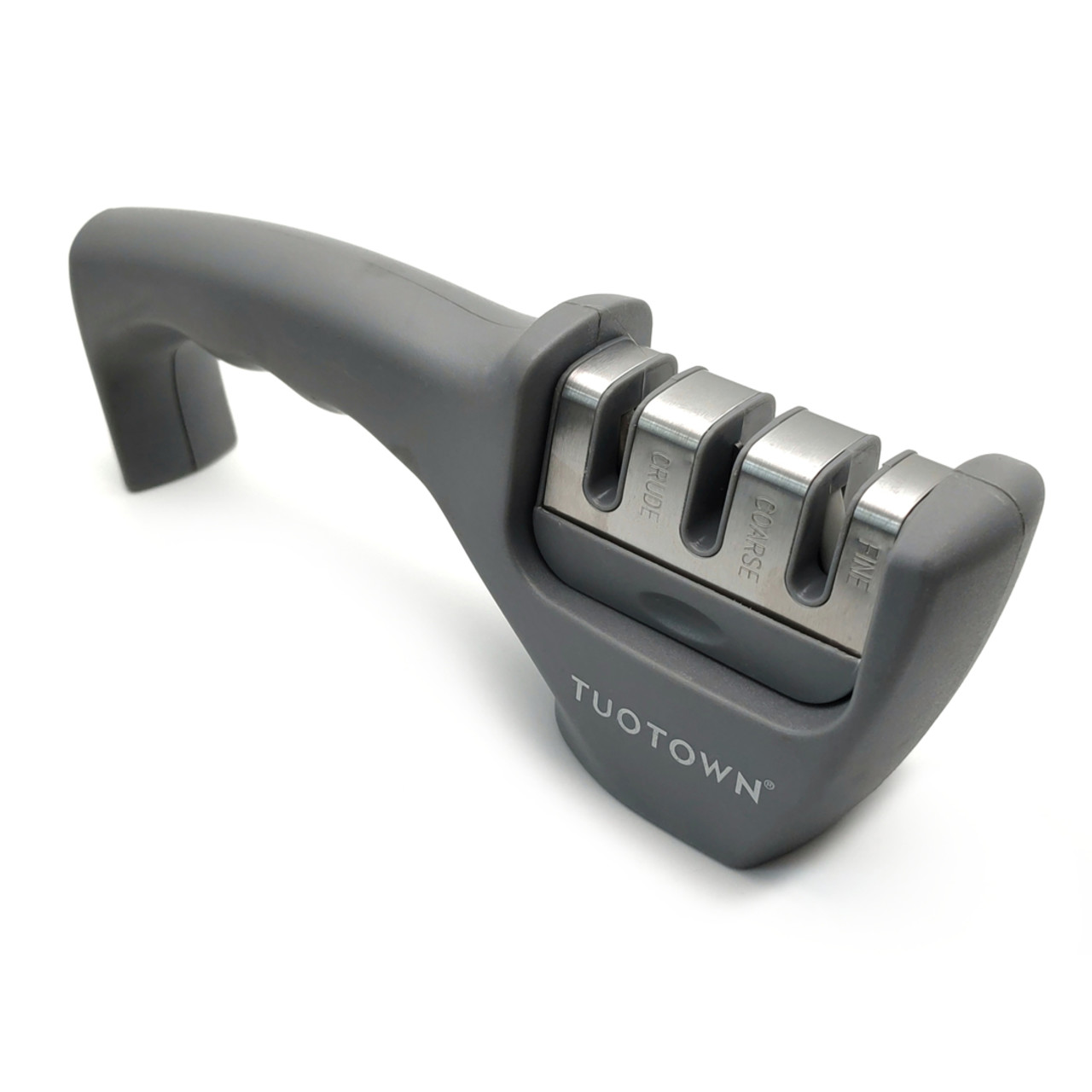 TuoTown точилка 3 в 1 S302-GR grey, керамика, вольфрамовая сталь, алмаз