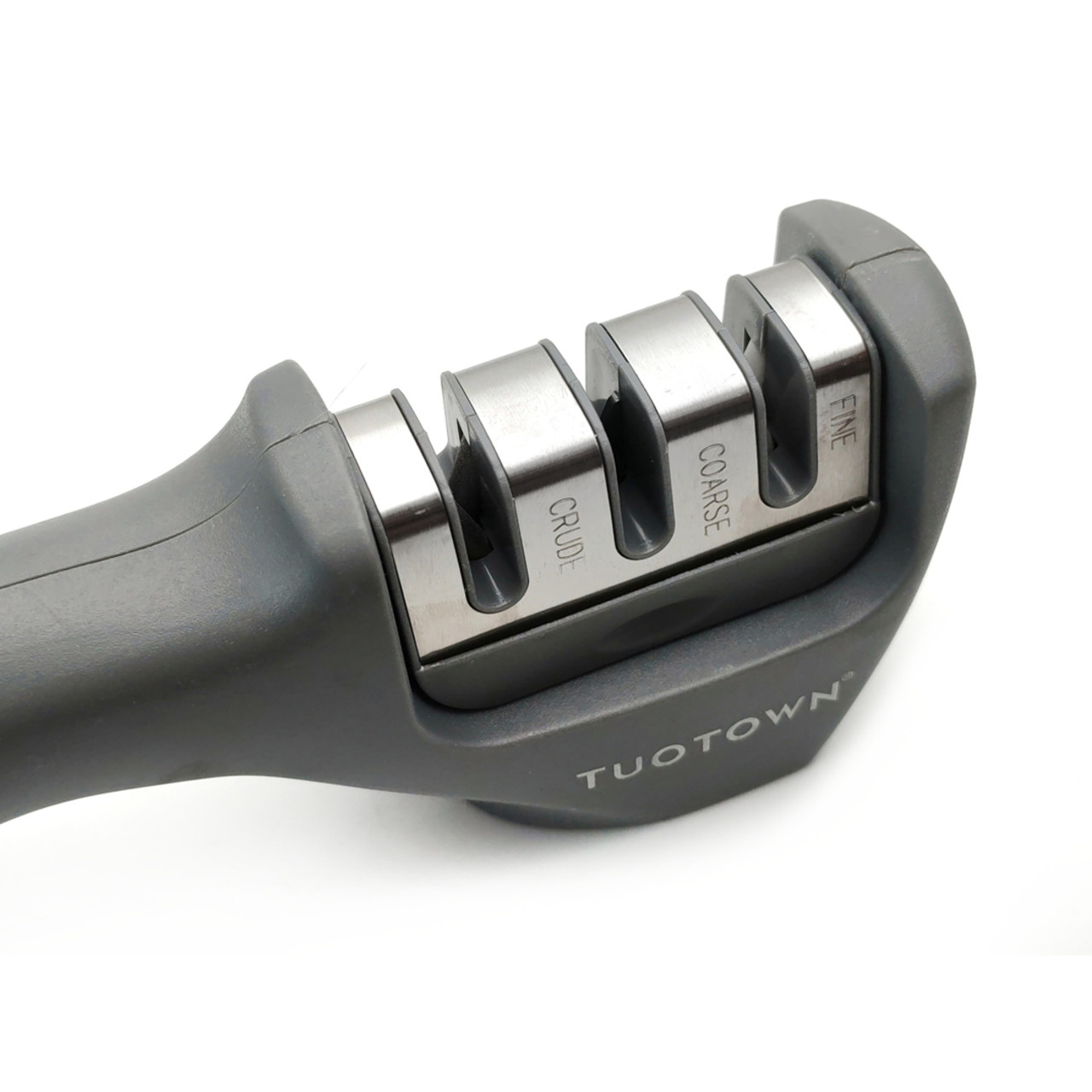 TuoTown точилка 3 в 1 S302-GR grey, керамика, вольфрамовая сталь, алмаз