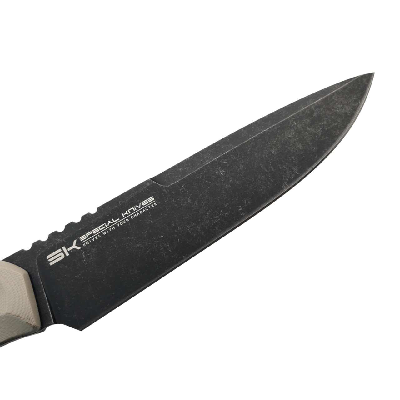 Special Knives нож Storm сталь Aus-10 блэквош, рукоять G10 tan