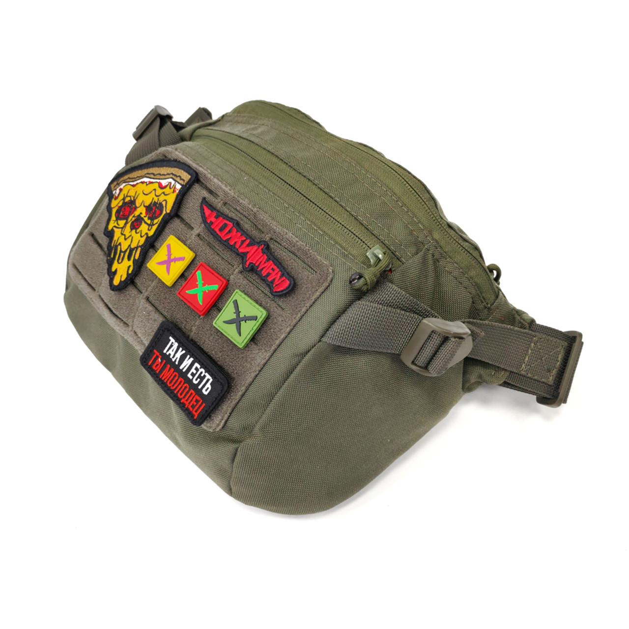 Дяг поясная сумка Hipbag L V3 nylon olive, Molle 4