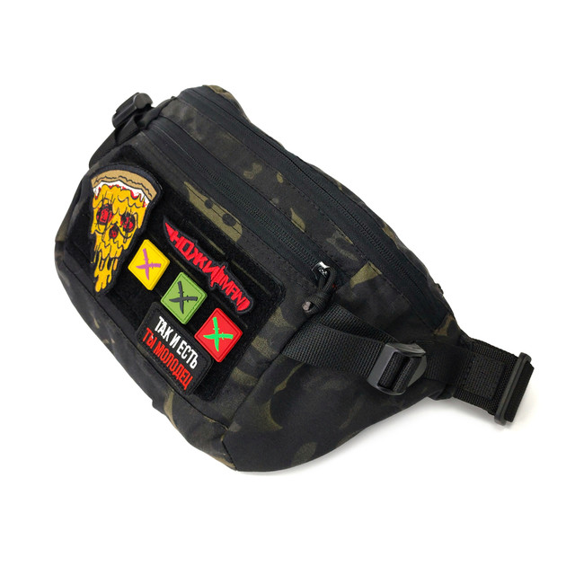 Дяг поясная сумка Hipbag L Pro nylon camo, Molle 3
